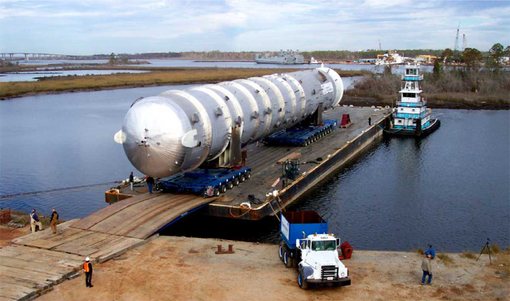 Ship-bybarge-