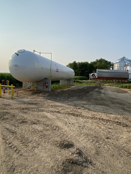 Farm storage tank